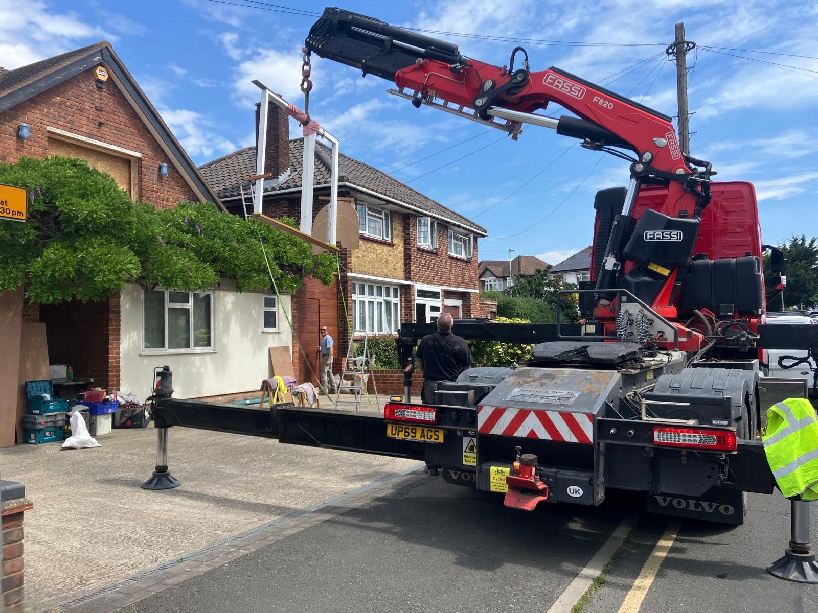 What Can HIAB Hire Be Used For Near Heathrow?